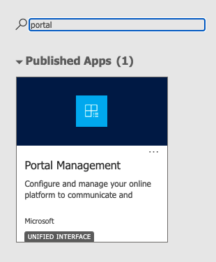 Portal Management