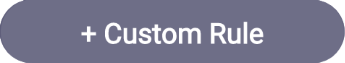 An animated gif showing the custom rule button being pushed and the custom rule dialog opening
